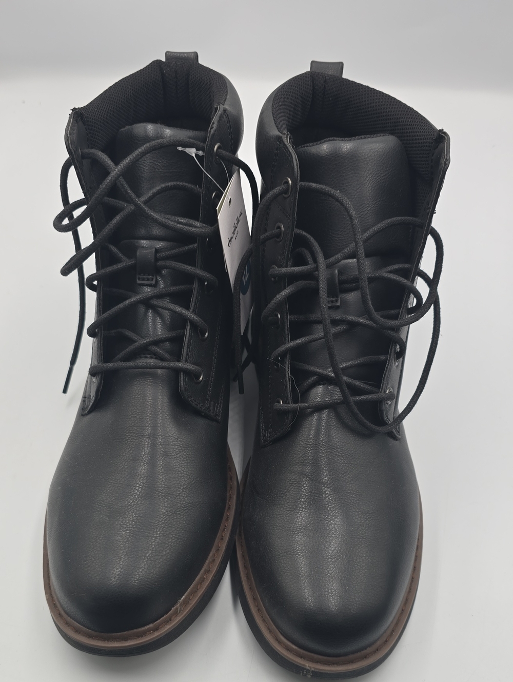 Goodfellow & Co Black Lace-Up Men's Work Boots